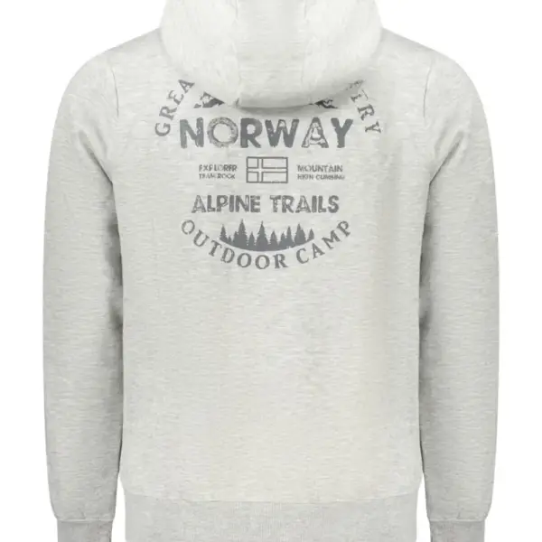 Norway Nautical School - Ανδρική Ζακέτα Φούτερ 859462-GREYM Γκρι 859462-GREYM