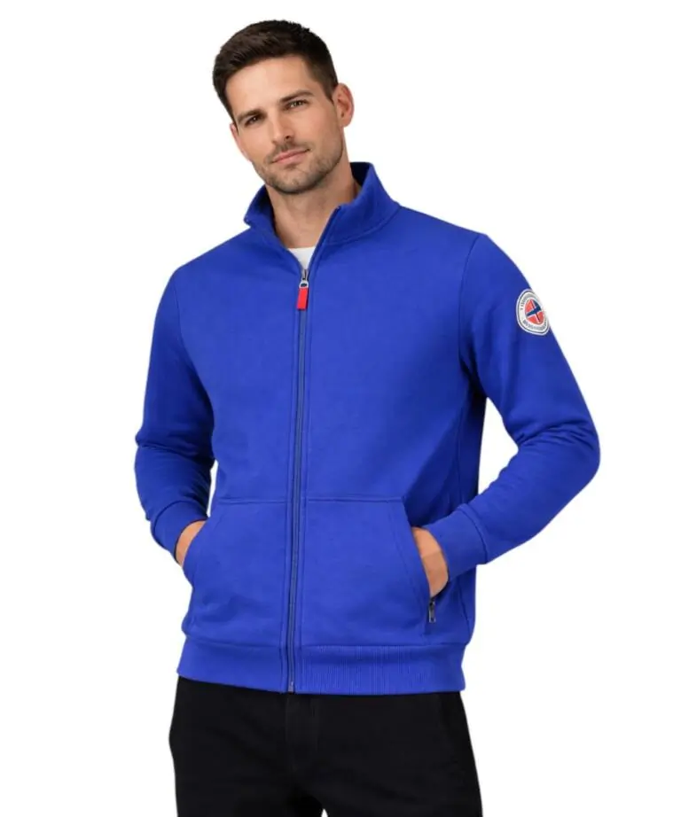 Norway Nautical School - Ανδρική Ζακέτα Φούτερ 859467-BLUETT Μπλε