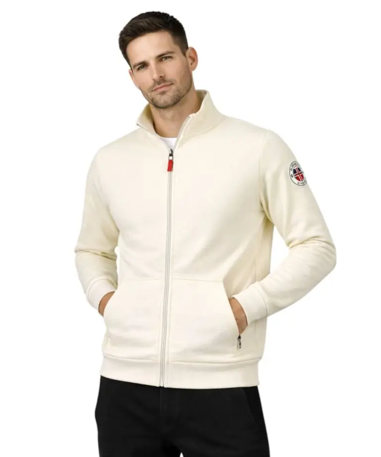 Norway Nautical School - Ανδρική Ζακέτα Φούτερ 859467-OFFWHI Εκρού