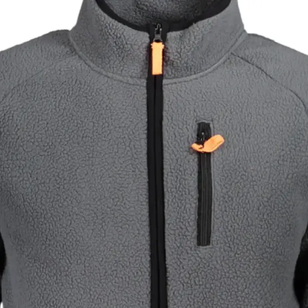 Norway Nautical School - Ανδρική Ζακέτα Φούτερ Fleece 839506-REVETO Γκρι 839506-REVETO