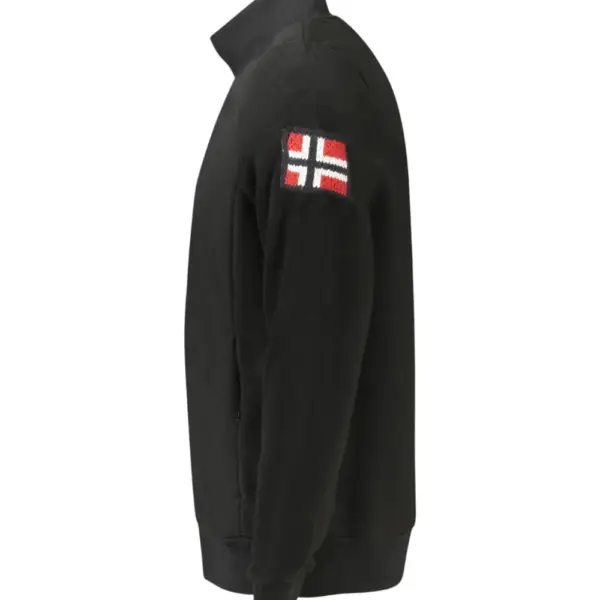 Norway Nautical School - Ανδρική Ζακέτα Φούτερ Fleece 859532-BLACK Μαύρο 859532-BLACK