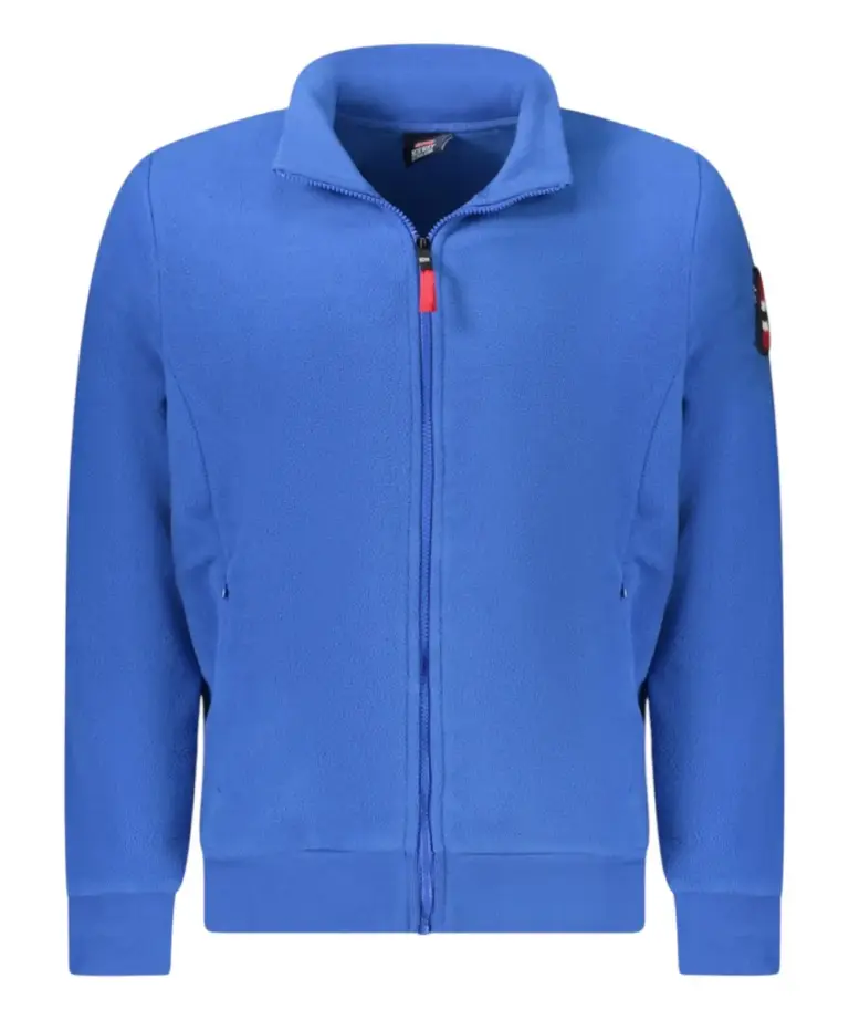 Norway Nautical School - Ανδρική Ζακέτα Φούτερ Fleece 859532-BLUETT Μπλε