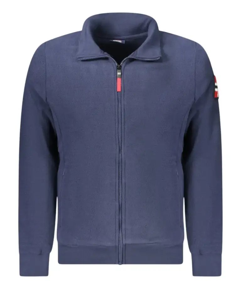 Norway Nautical School - Ανδρική Ζακέτα Φούτερ Fleece 859532-NAVY Μπλε Σκούρο