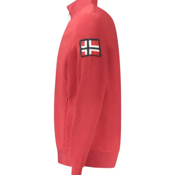 Norway Nautical School - Ανδρική Ζακέτα Φούτερ Fleece 859532-RED Κόκκινο 859532-RED