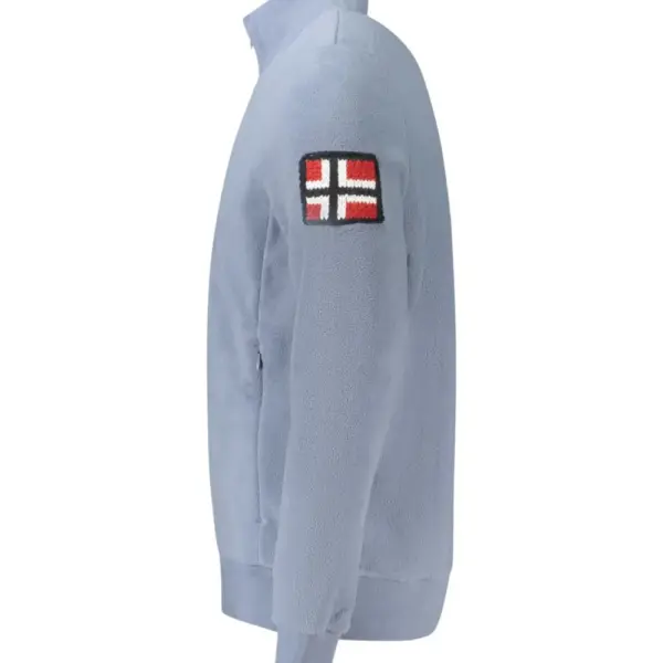 Norway Nautical School - Ανδρική Ζακέτα Φούτερ Fleece 859532-TYPHOO Γαλάζιο 859532-TYPHOO