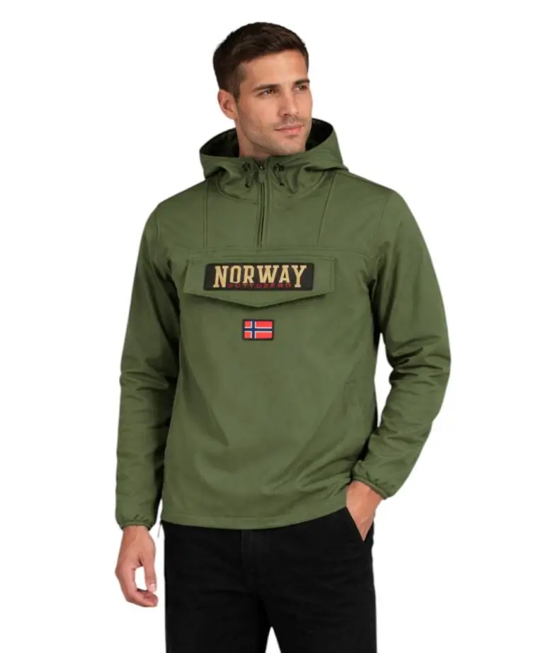 Norway Nautical School - Ανδρικό Χειμωνιάτικο Μπουφάν 139138-ARMY Πράσινο