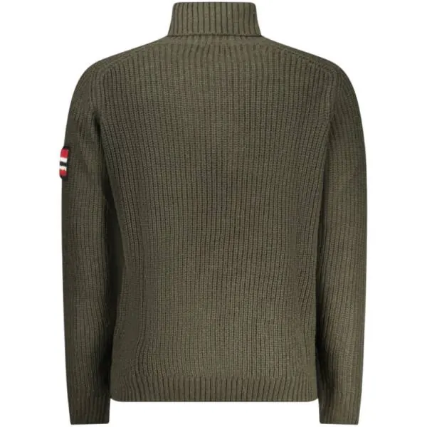 Norway Nautical School - Ανδρικό πουλόβερ Ζιβάγκο 853112-ARMY Χακί 853112-ARMY