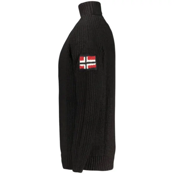 Norway Nautical School - Ανδρικό πουλόβερ Ζιβάγκο 853112-BLACK Μαύρο 853112-BLACK