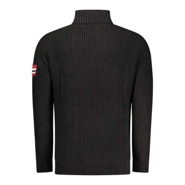 Norway Nautical School - Ανδρικό πουλόβερ Ζιβάγκο 853112-BLACK Μαύρο 853112-BLACK