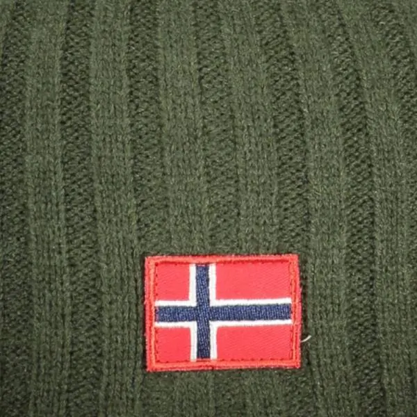 Norway Nautical School - Ανδρικός Σκούφος Πλεκτός Beanie 840105-ARMY Χακί 840105-ARMY
