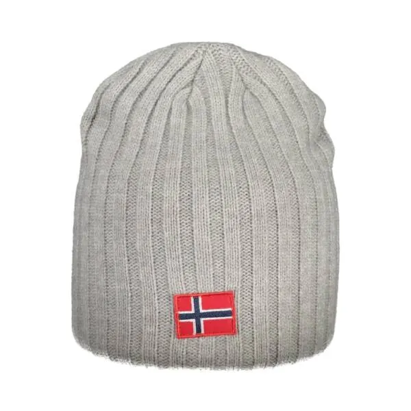 Norway Nautical School - Ανδρικός Σκούφος Πλεκτός Beanie 840105-GREYME Γκρι