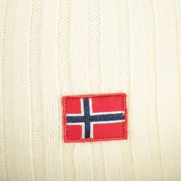 Norway Nautical School - Ανδρικός Σκούφος Πλεκτός Beanie 840105-OFFWHI Λευκό 840105-OFFWHI