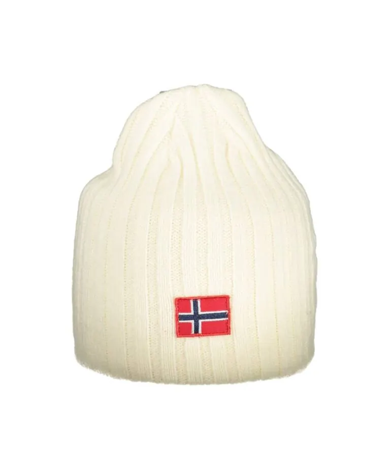 Norway Nautical School - Ανδρικός Σκούφος Πλεκτός Beanie 840105-OFFWHI Λευκό