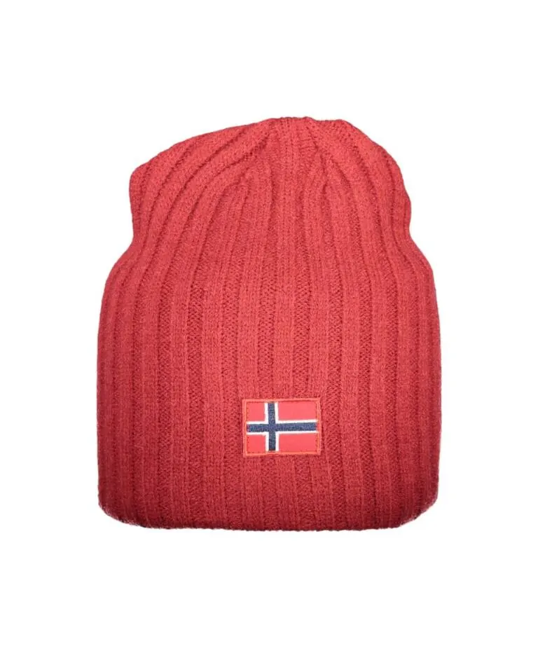 Norway Nautical School - Ανδρικός Σκούφος Πλεκτός Beanie 840105-RED Κόκκινο