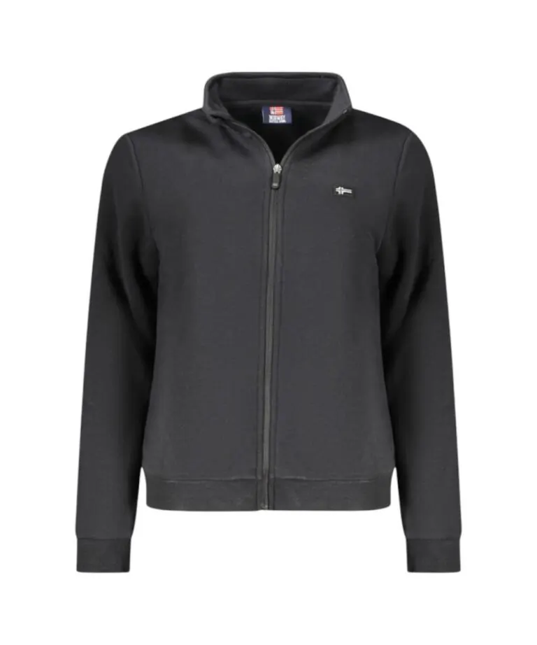 Norway Nautical School - Γυναικεία Ζακέτα Φούτερ 859001-BLACK Μαύρο