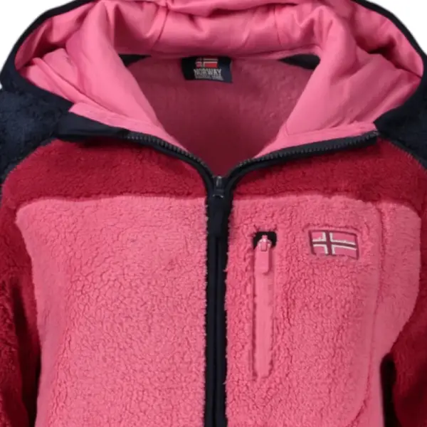 Norway Nautical School - Γυναικεία Ζακέτα Φούτερ Fleece 849904-NEWFUX Φούξια 849904-NEWFUX