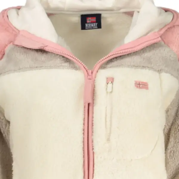 Norway Nautical School - Γυναικεία Ζακέτα Φούτερ Fleece 849904-OFFWHI Εκρού 849904-OFFWHI