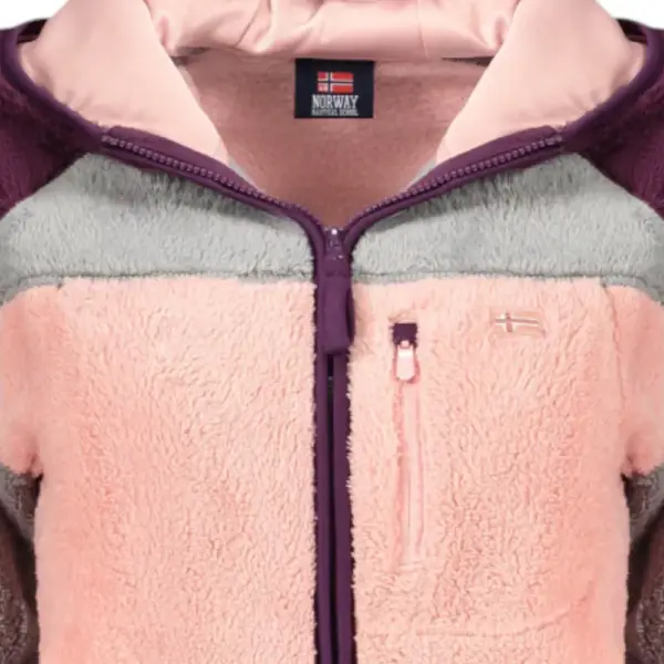 Norway Nautical School - Γυναικεία Ζακέτα Φούτερ Fleece 849904-ROSANTI Ροζ 849904-ROSANTI