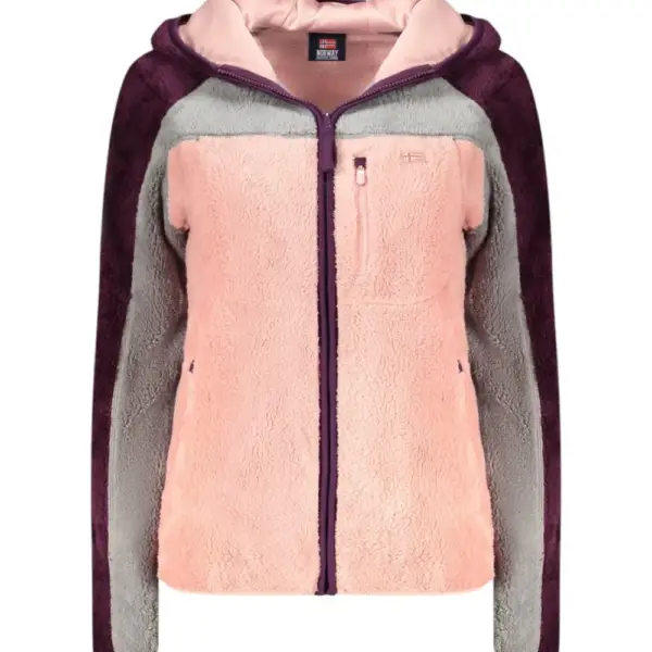 Norway Nautical School - Γυναικεία Ζακέτα Φούτερ Fleece 849904-ROSANTI Ροζ