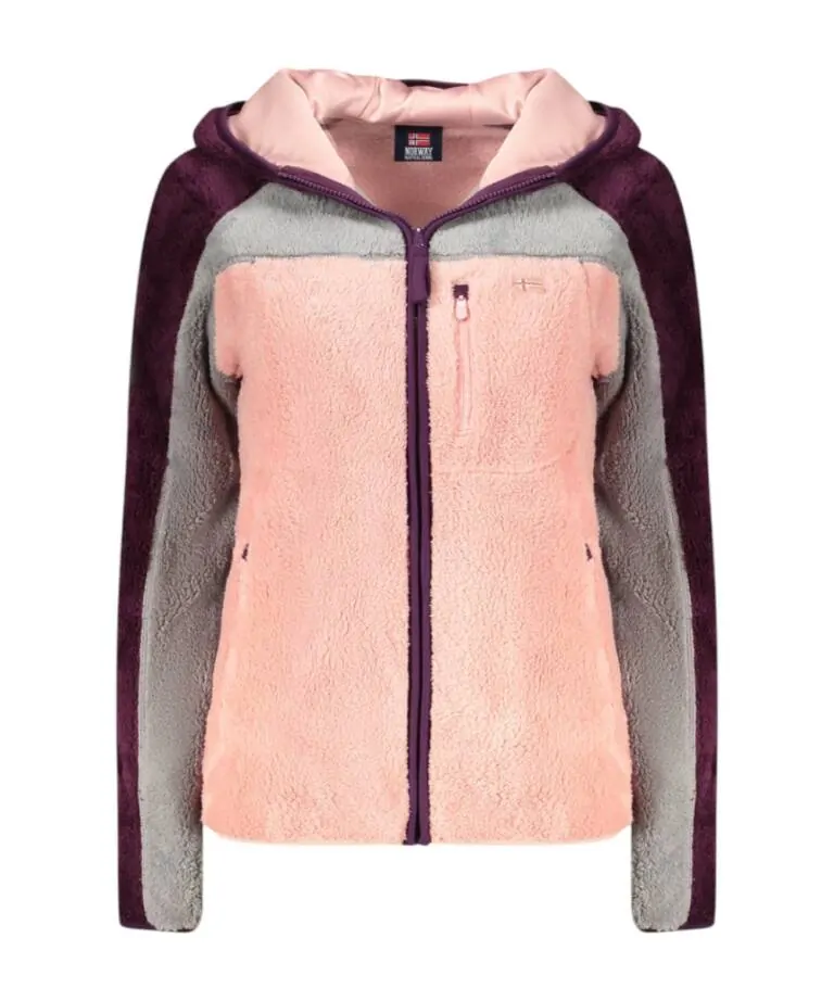 Norway Nautical School - Γυναικεία Ζακέτα Φούτερ Fleece 849904-ROSANTI Ροζ