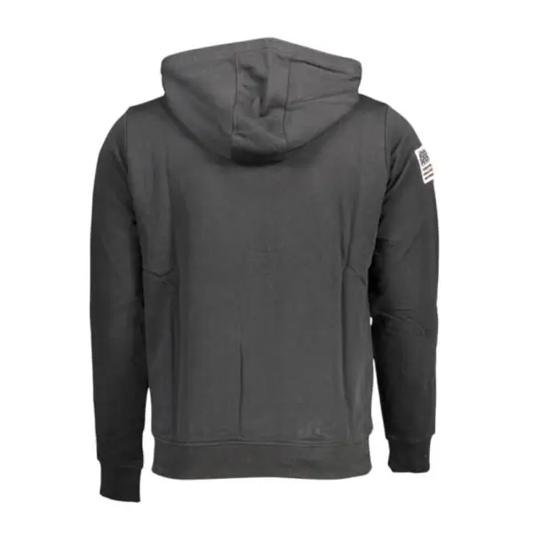 U.S. Polo Assn. - Ανδρική Φούτερ Ζακέτα με Κουκούλα και Τσέπες 63028-53223-199 Μαύρο 63028-53223-199