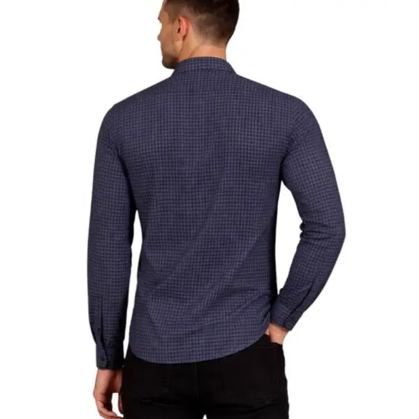 U.S. Polo Assn. - Ανδρικό Πουκάμισο Μακρυμάνικο 64081-53307-873 Μπλε 64081-53307-873