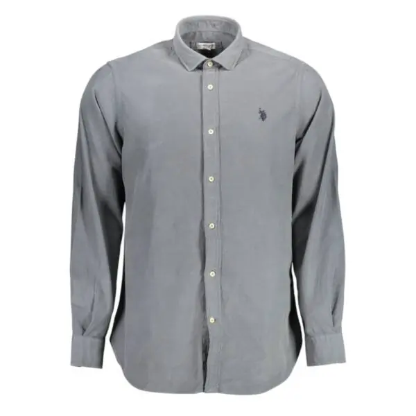 U.S. Polo Assn. - Ανδρικό Πουκάμισο Μακρυμάνικο 64467-53348-487 Μπλε 64467-53348-487
