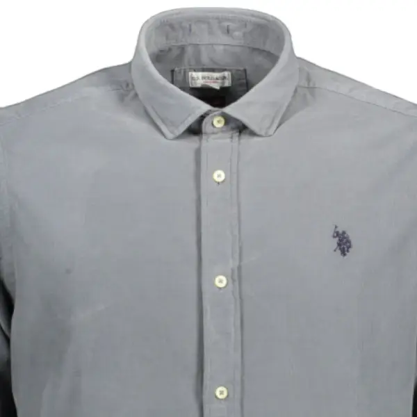 U.S. Polo Assn. - Ανδρικό Πουκάμισο Μακρυμάνικο 64467-53348-487 Μπλε 64467-53348-487
