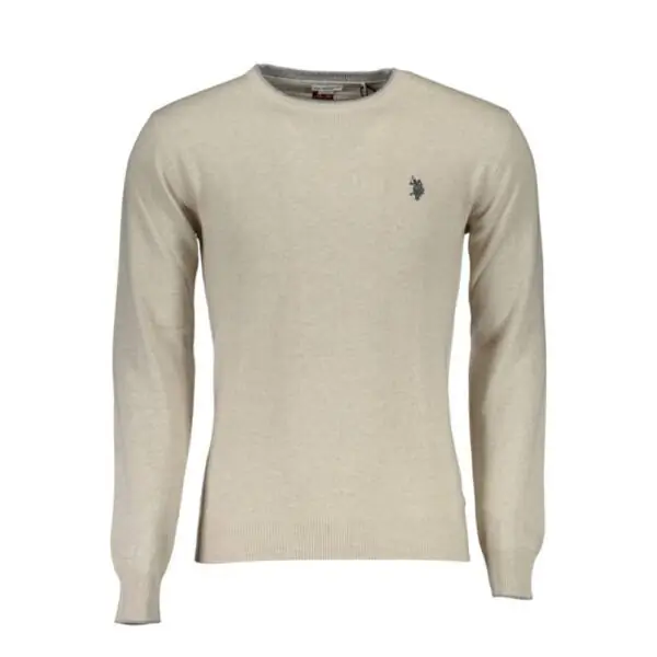 U.S. Polo Assn. - Ανδρικό Πουλόβερ 59252-52626-128 Μπεζ 59252-52626-128