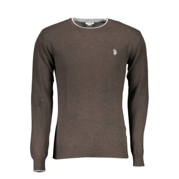 U.S. Polo Assn. - Ανδρικό Πουλόβερ 59252-52626-169 Καφέ 59252-52626-169