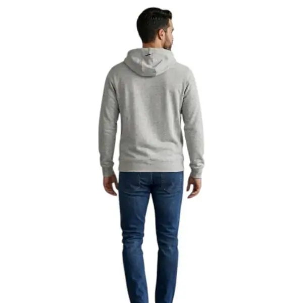U.S. Polo Assn. - Ανδρικό Φούτερ Με Κουκούλα 63012-53223-188 Γκρι 63012-53223-188