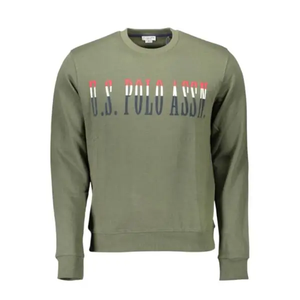 U.S. Polo Assn. - Ανδρικό Φούτερ Με Λογότυπο 60705-53223-146 Χακί 60705-53223-146