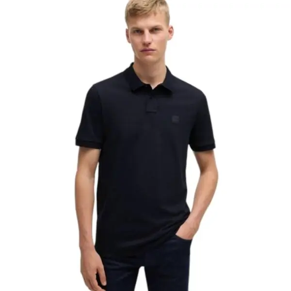 Hugo Boss - Ανδρικό Polo T-shirt Passenger Slim Fit 50507803-404 Μπλε Σκούρο