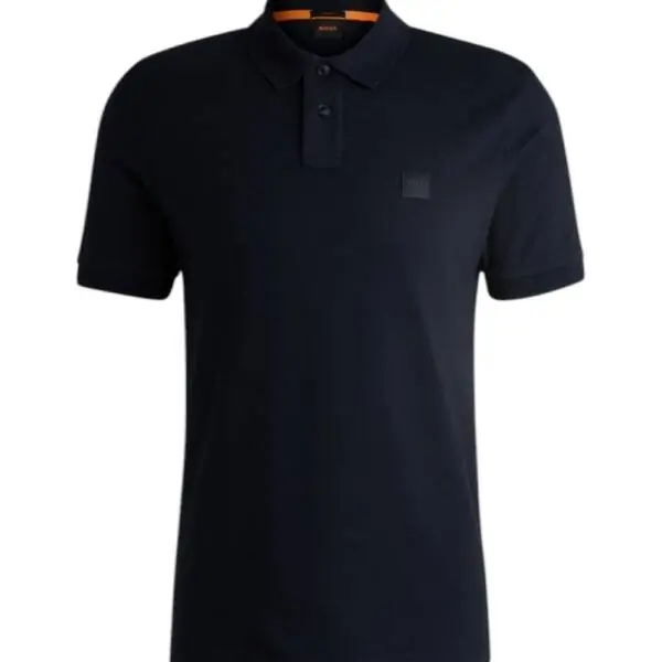 Hugo Boss - Ανδρικό Polo T-shirt Passenger Slim Fit 50507803-404 Μπλε Σκούρο 50507803-404