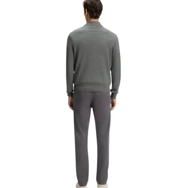 Hugo Boss - Ανδρικό Πουλόβερ Kanovanos 50527583-041 Γκρι 50527583-041