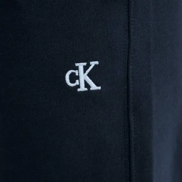 Calvin Klein - Ανδρικό Παντελόνι Φόρμας Eu 350Terry Monogram Regular Fit LV04RD241G-CEF Μπλε Σκούρο LV04RD241G-CEF