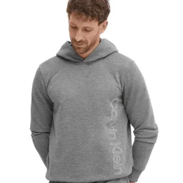 Calvin Klein - Ανδρικό Φούτερ Performance Regular Fit 00GMF4W340-P7E Γκρι