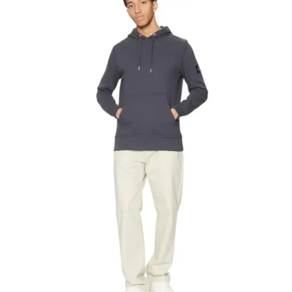 Calvin Klein - Ανδρικό Φούτερ με Κουκούλα J30J323430-CGE Μπλε J30J323430-CGE