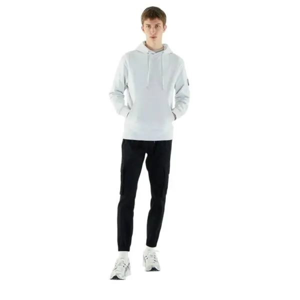 Calvin Klein - Ανδρικό Φούτερ με Κουκούλα J30J323430-PC8 Γκρι J30J323430-PC8
