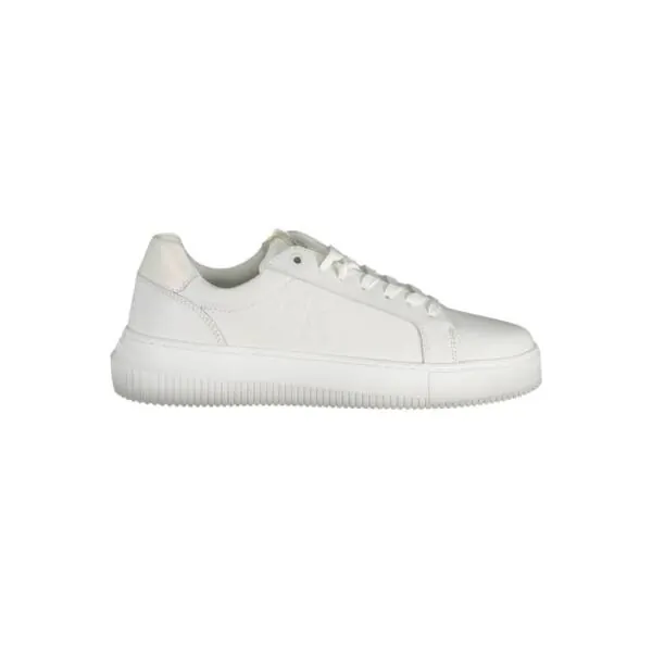 Calvin Klein - Γυναικεία Chunky Sneakers YW0YW01202-01T Λευκό