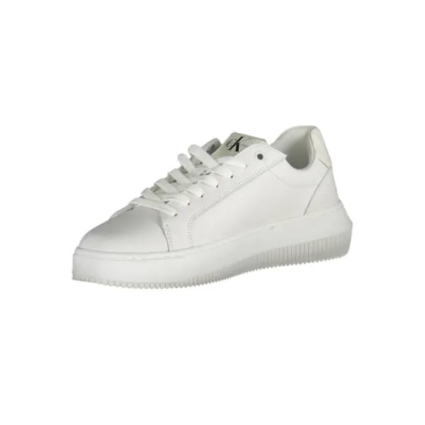 Calvin Klein - Γυναικεία Chunky Sneakers YW0YW01202-01T Λευκό YW0YW01202-01T