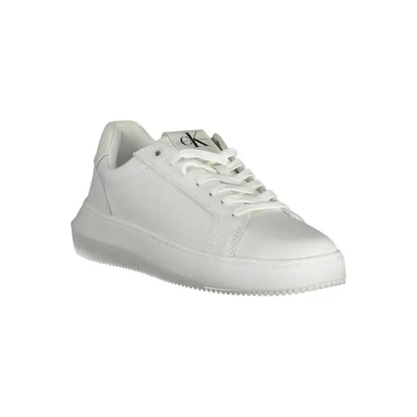 Calvin Klein - Γυναικεία Chunky Sneakers YW0YW01202-01T Λευκό YW0YW01202-01T