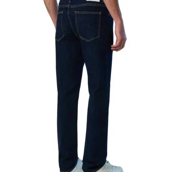 North Sails - Ανδρικό Παντελόνι Τζιν Stripe recycled Regular Fit 673169-000-C001 Μπλε Σκούρο 673169-000-C001