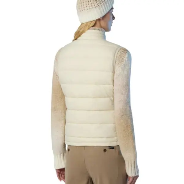North Sails - Γυναικείο Αμάνικο Μπουφάν Galia Vest 000016-000-012A Λευκό 000016-000-012A