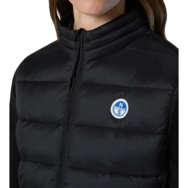North Sails - Γυναικείο Αμάνικο Μπουφάν Galia Vest 000016-000-0937 Μαύρο 000016-000-0937