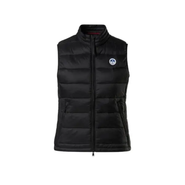 North Sails - Γυναικείο Αμάνικο Μπουφάν Galia Vest 000016-000-0937 Μαύρο 000016-000-0937