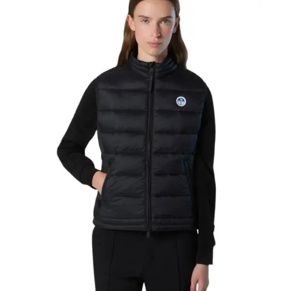 North Sails - Γυναικείο Αμάνικο Μπουφάν Galia Vest 000016-000-0937 Μαύρο