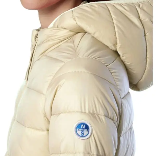 North Sails- Γυναικείο Μπουφάν Puffer Naomi 000015-000-012A Εκρού 000015-000-012A