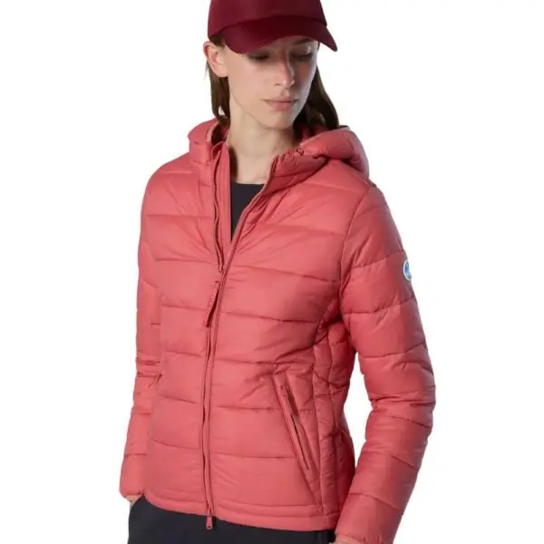North Sails- Γυναικείο Μπουφάν Puffer Naomi 000015-000-0182 Κόκκινο 000015-000-0182