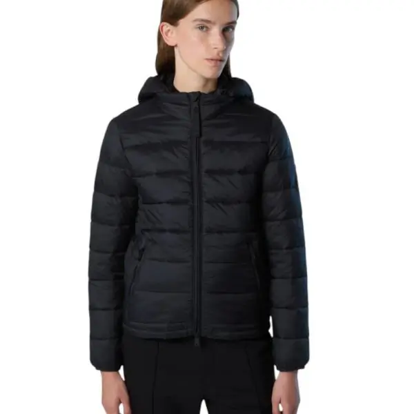 North Sails- Γυναικείο Μπουφάν Puffer Naomi 000015-000-0937 Μαύρο